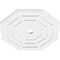 Ekena Millwork Westin Architectural Grade PVC Ceiling Medallion, 32"OD x 3"ID x 12 3/4"C x 1"P, One-Piece CMP32WN-03000 - alternate 2